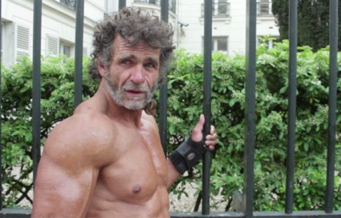 homeless bodybuilder