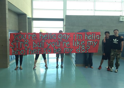 straight guy gay guy prom