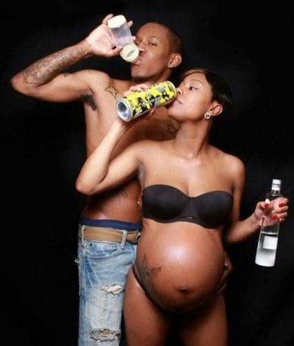 ghetto glamour portraits