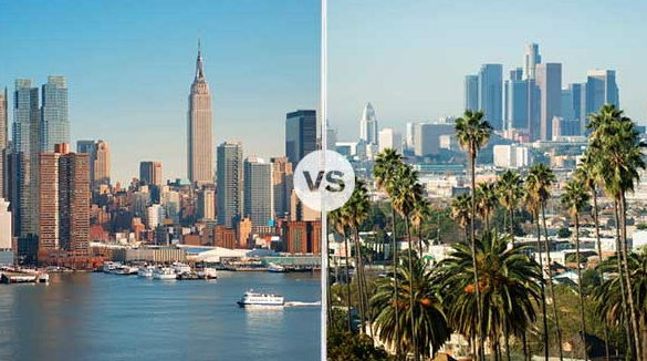 new york versus la