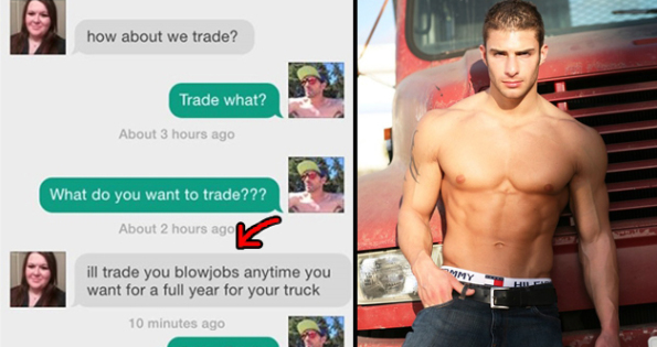 blowjob exchange for truck