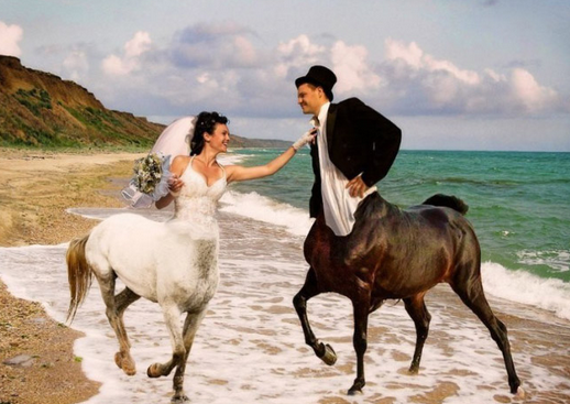 weird russian wedding photos