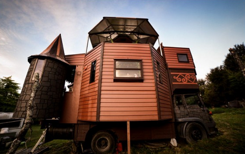 mobile home fantasy castle