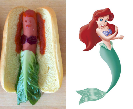 disney princess hot dogs