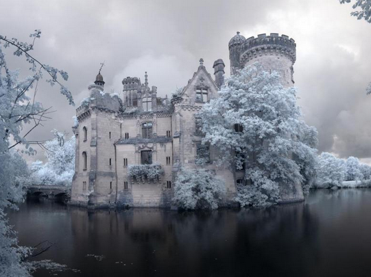abandoned fairy tale castle