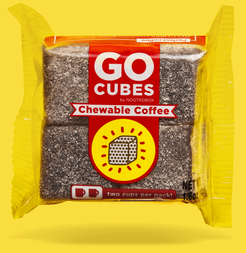 go cubes chewable caffiene