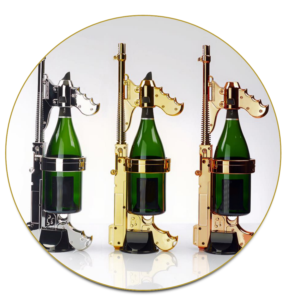 champagne gun