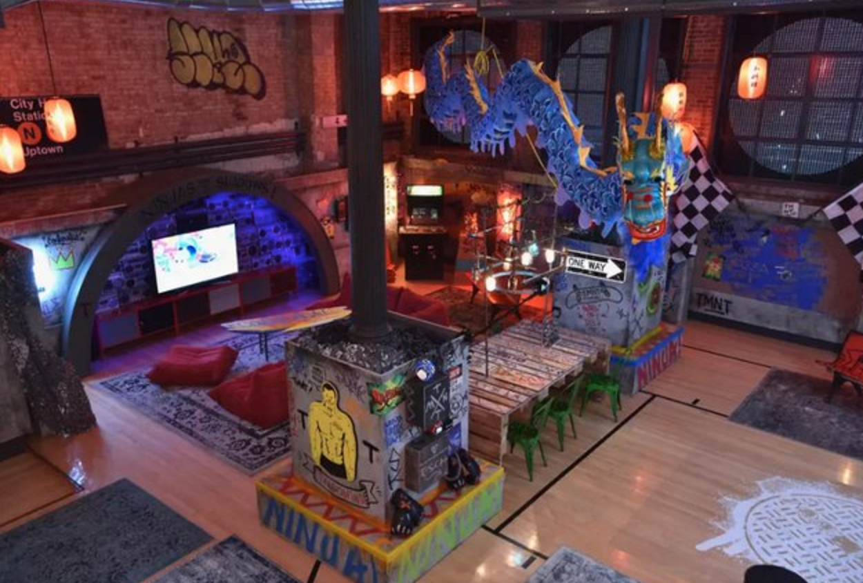 ninja turtles airbnb