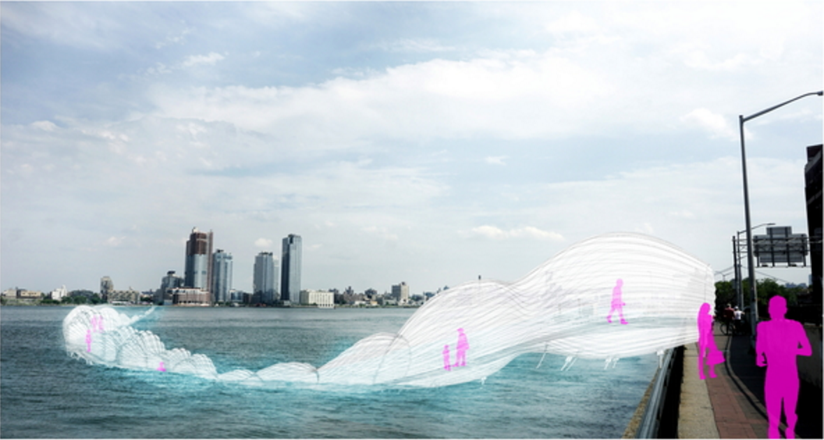 L train east river condom