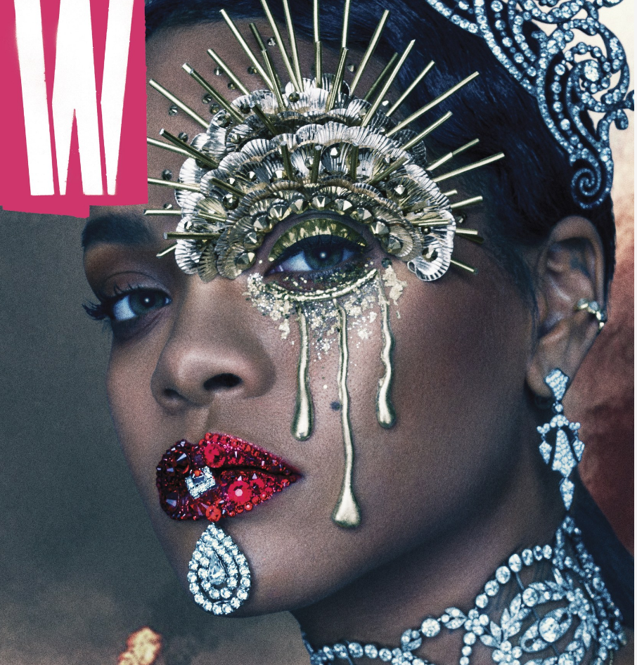 rihanna w magazine