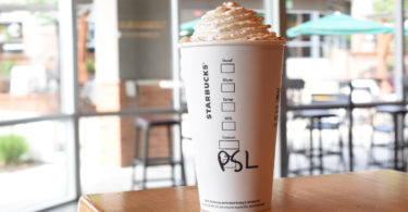 starbucks pumpkin spice latte 2018