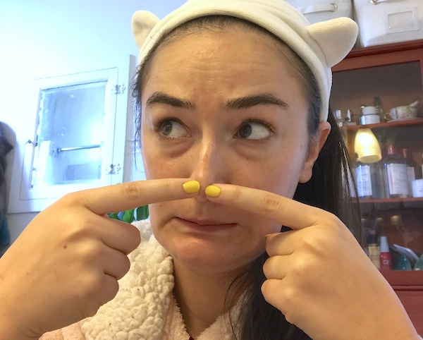 clogged pores on nose