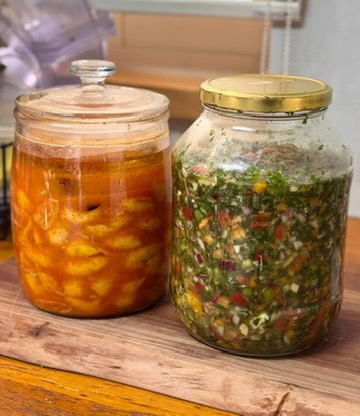 Healthy pickled veggie relish recipe
